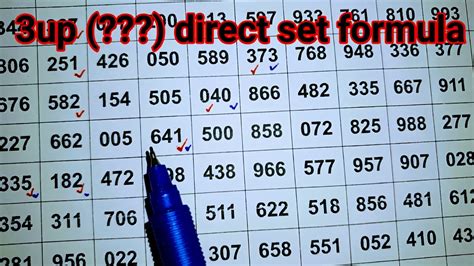 Thai Lottery Single 3up direct set formula routine Date 16.